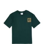U.S. Polo Assn. Erkek Çocuk Koyu Yeşil Bisiklet Yaka Tişört 50314961-VR079 - 7 - 8 Yaş
