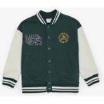 U.s. Polo Assn. Erkek Çocuk Koyu Yeşil Hırka (Örme) 50308581-VR079 - 10 - 11 Yaş