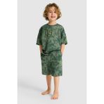 U.s. Polo Assn. Erkek Çocuk Koyu Yeşil Pijama Takım 50327322-VR079 - 12 - 13 Yaş