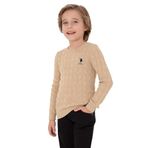 U.S. Polo Assn. Erkek Çocuk Kum Kazak/Triko 50315638-VR085
