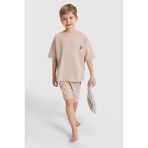 U.s. Polo Assn. Erkek Çocuk Kum Pijama Takım 50327093-VR085 - 14 - 15 Yaş