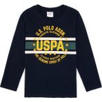U.S. Polo Assn. Erkek Çocuk Lacivert Bisiklet Yaka Süprem Sweatshirt 50316535-VR033 - 12 - 13 Yaş