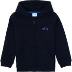U.S. Polo Assn. Erkek Çocuk Lacivert Fermuarlı Kapüşonlu Örme Hırka 50313852-VR033 - 4 - 5 Yaş
