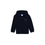 U.S. Polo Assn. Erkek Çocuk Lacivert Fermuarlı Kapüşonlu Örme Hırka 50313852-VR033
