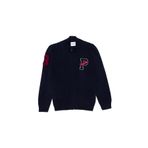 U.S. Polo Assn. Erkek Çocuk Lacivert Fermuarlı Triko Hırka 50256171-VR033