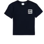 U.S. Polo Assn. Erkek Çocuk Lacivert Oversize Bisiklet Yaka Tişört 50295447-VR033 - 11 - 12 Yaş