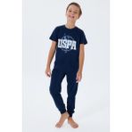 U.s. Polo Assn. Erkek Çocuk Lacivert Pijama Takım - 5 - 6 Yaş