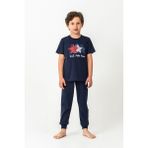 U.s. Polo Assn. Erkek Çocuk Lacivert Pijama Takım - 9 - 10 Yaş