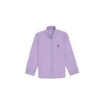 U.S. Polo Assn. Erkek Çocuk Lila Uzun Kollu Basic Gömlek 50306583-VR034