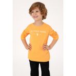 U.S. Polo Assn. Erkek Çocuk Mango Bisiklet Yaka Sweatshirt 50313900-VR244 - 11 - 12 Yaş