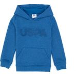 U.S. Polo Assn. Erkek Çocuk Mavi Basic Kapüşonlu Sweatshirt 50307721-VR036 - 8 - 9 Yaş