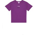 U.S. Polo Assn. Erkek Çocuk Menekşe Oversize Bisiklet Yaka Tişört 50306498-VR037 - 7 - 8 Yaş