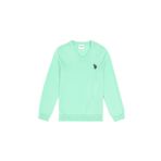 U.S. Polo Assn. Erkek Çocuk Mint Basic V Yaka Kazak 50294200-vr090