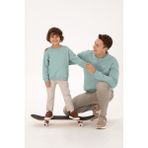 U.S. Polo Assn. Erkek Çocuk Mint Bisiklet Yaka Basic Sweatshirt 50313829-VR090 - 11 - 12 Yaş