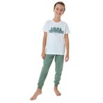 U.S. Polo Assn. Erkek Çocuk Pijama Takımı, Beyaz, 6-7 Yaş