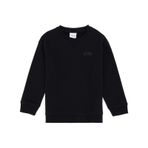 U.S. Polo Assn. Erkek Çocuk Siyah Basic Bisiklet Yaka Sweatshirt 50295151-vr046