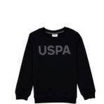 U.S. Polo Assn. Erkek Çocuk Siyah Basic Bisiklet Yaka Sweatshirt 50307801-VR046 - Siyah-128 - 8 - 9 Yaş