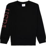 U.S. Polo Assn. Erkek Çocuk Siyah Basic Bisiklet Yaka Sweatshirt 50313831-VR046 - Siyah-128 - 11 - 12 Yaş