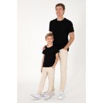 U.S. Polo Assn. Erkek Çocuk Siyah Basic Bisiklet Yaka Tişört 50306502-VR046 - 6 - 7 Yaş