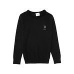 U.S. Polo Assn. Erkek Çocuk Siyah Basic Kazak 50307845-VR046