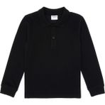 U.S. Polo Assn. Erkek Çocuk Siyah Basic Polo Yaka Sweatshirt 50313790-VR046 - Siyah-128 - 12 - 13 Yaş
