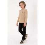 U.S. Polo Assn. Erkek Çocuk Siyah Kanvas Pantolon 50317206-VR046