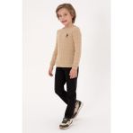 U.s. Polo Assn. Erkek Çocuk Siyah Pantolon (Kanvas-Chino) 50317206-VR046 - Siyah-128 - Dropsuz - 10 - 11 Yaş