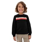 U.S. Polo Assn. Erkek Çocuk Siyah Sweatshirt 50313994-VR046