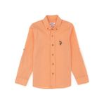 U.s. Polo Assn. Erkek Çocuk Somon Gömlek Basic 50283994-vr047 Pembe