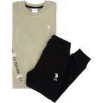 U.S. Polo Assn. Erkek Çocuk Su Yeşili Eşofman Takımı 50318682-VR048 - 12 - 13 Yaş