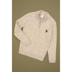 U.s. Polo Assn. Erkek Çocuk Taş Kazak /triko 50315628-VR049 - 9 - 10 Yaş