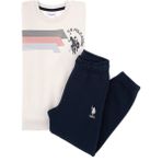 U.s. Polo Assn. Erkek Çocuk Taş Pijama Takım 50318696-VR049 - 6 - 7 Yaş