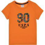 U.S. Polo Assn. Erkek Çocuk Turuncu Bisiklet Yaka Tişört 50307268-VR051 - Turuncu1 - 12 - 13 Yaş