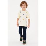 U.s. Polo Assn. Erkek Çocuk Yeşil Pantolon (Jean) 50316703-DN0030 - Green - Dropsuz - 12 - 13 Yaş