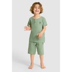U.S. Polo Assn. Erkek Çocuk Yeşil Pijama Takımı 50327343-VR016