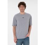 U.S. Polo Assn. Erkek Comfort Fit Bisiklet Yaka Gri Melanj Tişört 50306017-vr086