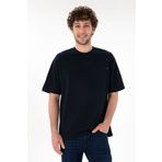 U.S. Polo Assn. Erkek Comfort Fit Bisiklet Yaka Lacivert Tişört 50305990-VR033