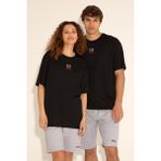 U.S. Polo Assn. Erkek Comfort Fit Bisiklet Yaka Siyah Tişört 50289221-VR046 - XL - Siyah-128