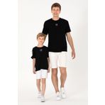 U.S. Polo Assn. Erkek Comfort Fit Bisiklet Yaka Siyah Tişört 50306450-vr046