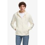U.S. Polo Assn. Erkek Comfort Fit Fermuarlı Kapüşonlu Krem Örme Hırka 50315757-VR256