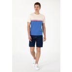 U.S. Polo Assn. Erkek Eflatun Jean Şort 50304320-DN0013