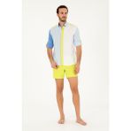 U.S. Polo Assn. Erkek Fıstık Deniz Şortu 50282927-VR087 - 2XL