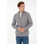 U.s. Polo Assn. Erkek Gri Hırka Örme 50293146-vr024