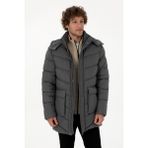 U.s. Polo Assn. Erkek Gri Kaban 50312002-VR024 - 54 - Gri - 006