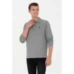 U.S. Polo Assn. Erkek Gri Melanj Sweatshirt 50269405-Vr086 - Grimelanj