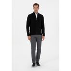U.S. Polo Assn. Erkek Gri Slim Fit Kanvas / Chino Pantolon 50310340-VR024