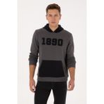 U.S. Polo Assn. Erkek Gri Sweatshirt 50316359-VR024