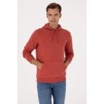 U.S. Polo Assn. Erkek Gül Kurusu Basic Sweatshirt 50313720-VR026 - 4XL