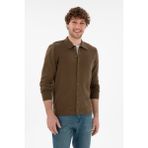 U.S. Polo Assn. Erkek Haki Hırka (Triko) 50298272-VR027 - 2XL