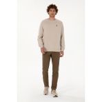 U.s. Polo Assn. Erkek Haki Pantolon (Kanvas-Chino) 50316831-VR027 - Haki - 289 - 32